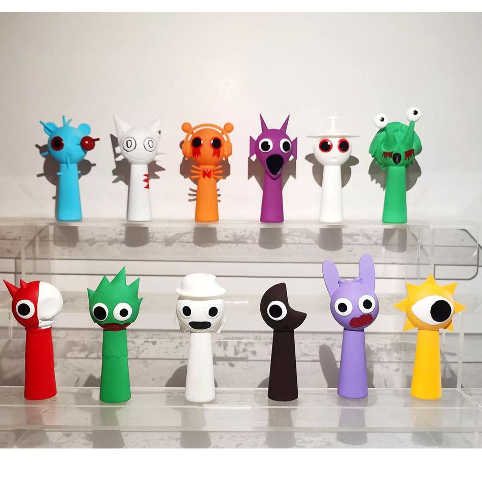 

Sprunki v4 Action Figures Toys Sprunky Figures Model Game Model Ornament Toy Birthday Christmas Kids Gifts