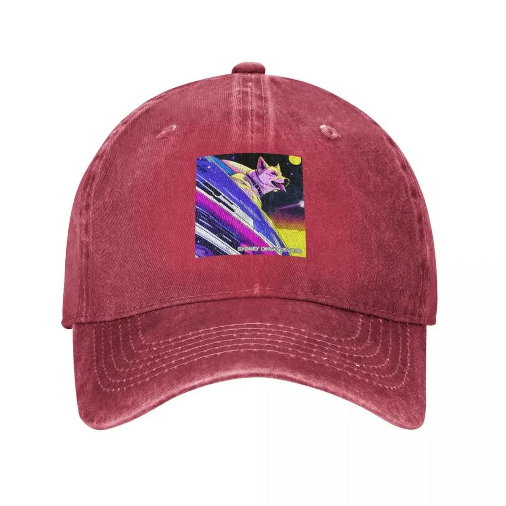 Space Dingo First Flight Baseball Cap Hat Unisex For The Sun Luxury Hat Hat Baseball Cap Hood Boy Womens