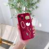 Flowers Pattern Soft TPU Phone Case for iPhone 17 Air 16 15 14 Pro Max Plus 13 12 Mini 8 7 X Xs Back Cover