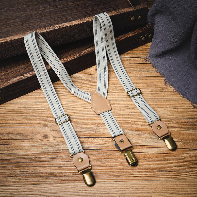 Kids Non-slip Elastic Suspenders for Boys & Girls - Y-shaped Two-strap Design