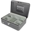 Cash Box - Hmf - 10125-02 - 25 X 18 X 9 Cm - Black - Security Lock