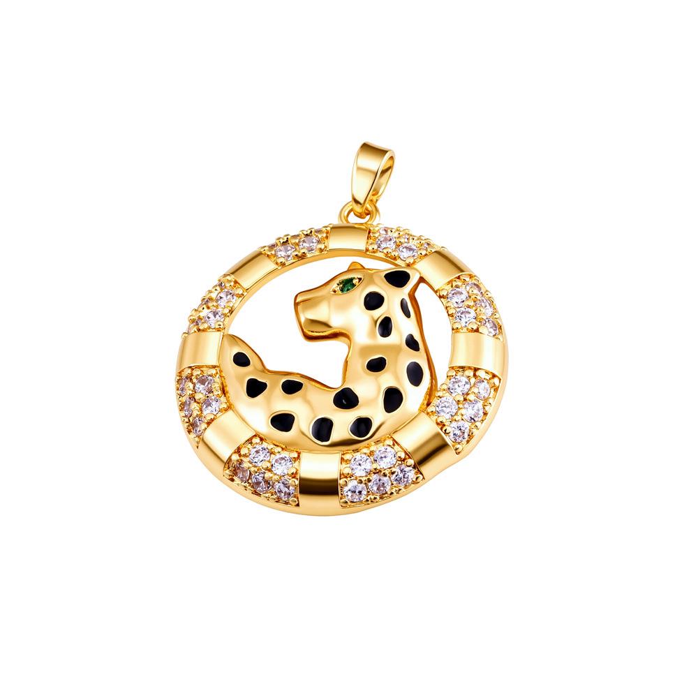 18K Gold Plated Devil's Eye Heart & Star Pendant Necklace