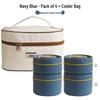 304 Stainless Steel Multi-layer Insulated Bento Box for Home or Office - Portable Single-Person Lunch Container