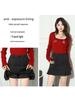 Retro Polka Dot High-Waisted Pleated Skirt - Anti-Exposure, Slimming, Leg-Lengthening 2025 Edition