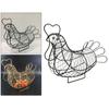 Eggs Organizer Basket, Durable Home Hen Shaped Storage Holder, Easter Display Accessories Container,