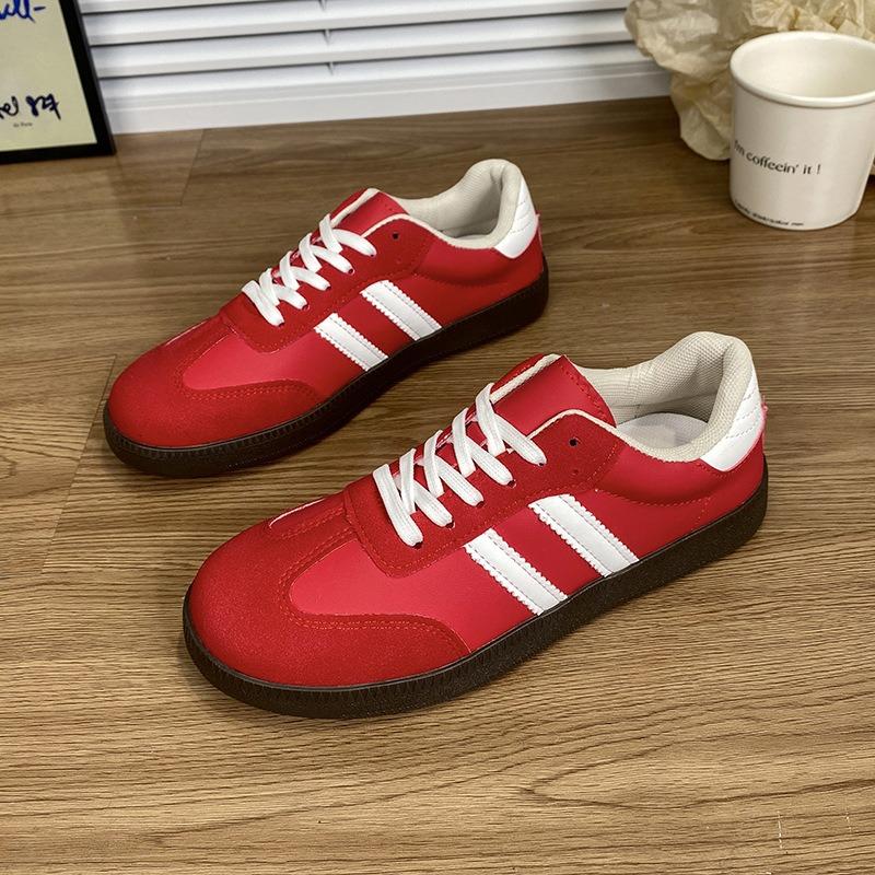Fashion Women Sneakers Lace Up Vulcanized Shoes Luxury Tennis Training Shoes for Women Fashion Leather Casual Shoes Zapatillas Mujer2025