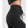 Gymshark Ruched Capri Leggings Black B9a9m Bb2j