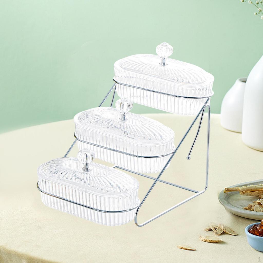 Fruit Bowl Dried Dish Multipurpose Home Decorative Organizer Serving Snack Plate for