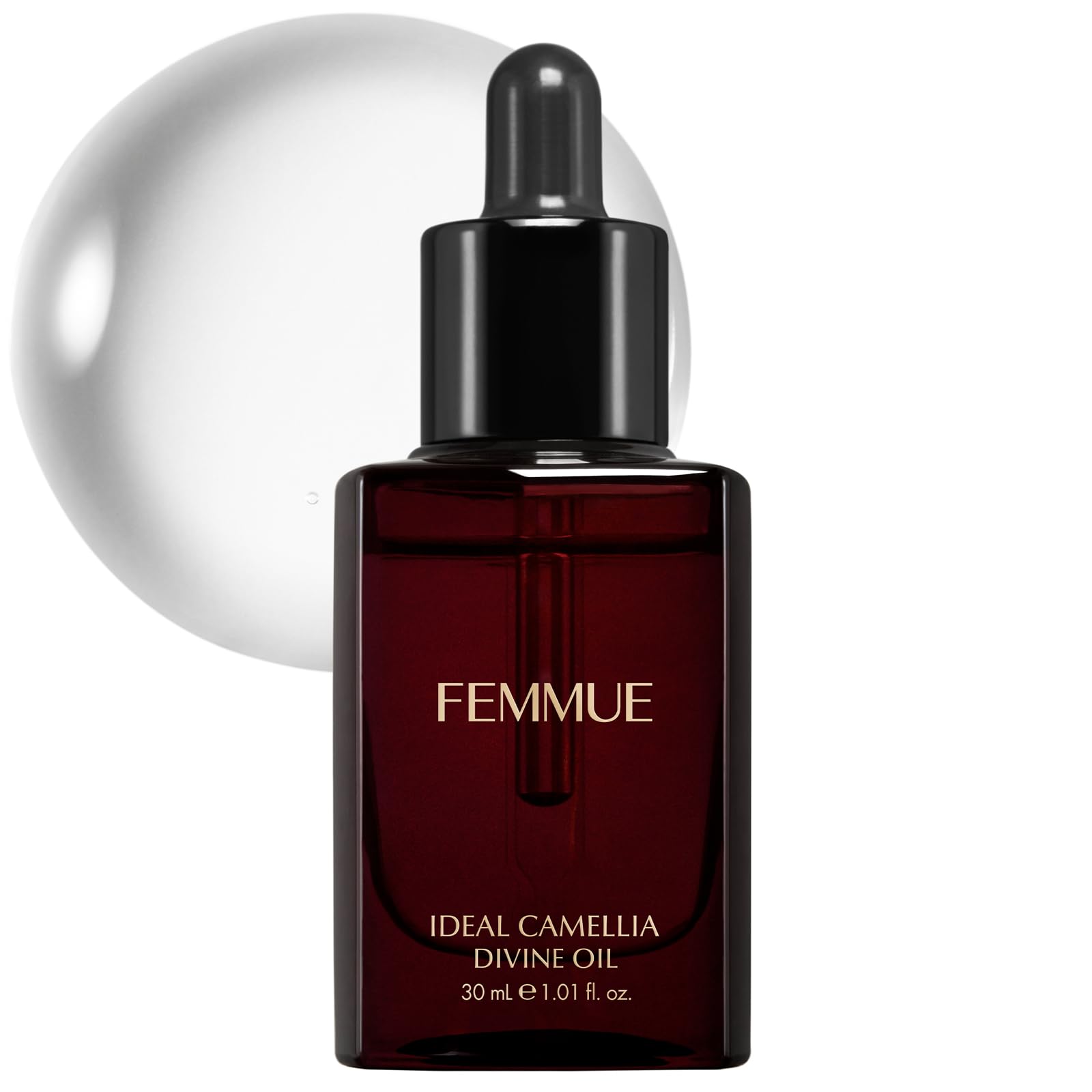 

FEMMUE Ideal Divine Oil 30mL [Oil Serum] Moisturizing Care for Glow and Firm Mature Skin, Authentic Japanese Product