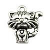 Charms Cat Pendants Heart Alloy Crafts For DIY Jewelry Making Accessories