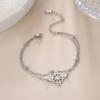 Witch Knot Charm Bracelets Stainless Steel Witch Knot Chain Bracelet Women Men