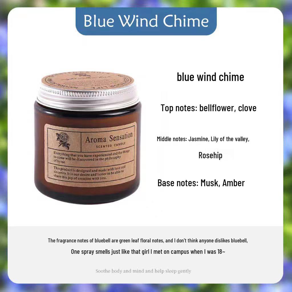 Influencer Glass Scented Candle Cup - Handmade, Smokeless, with Essential Oils and Plant Wax