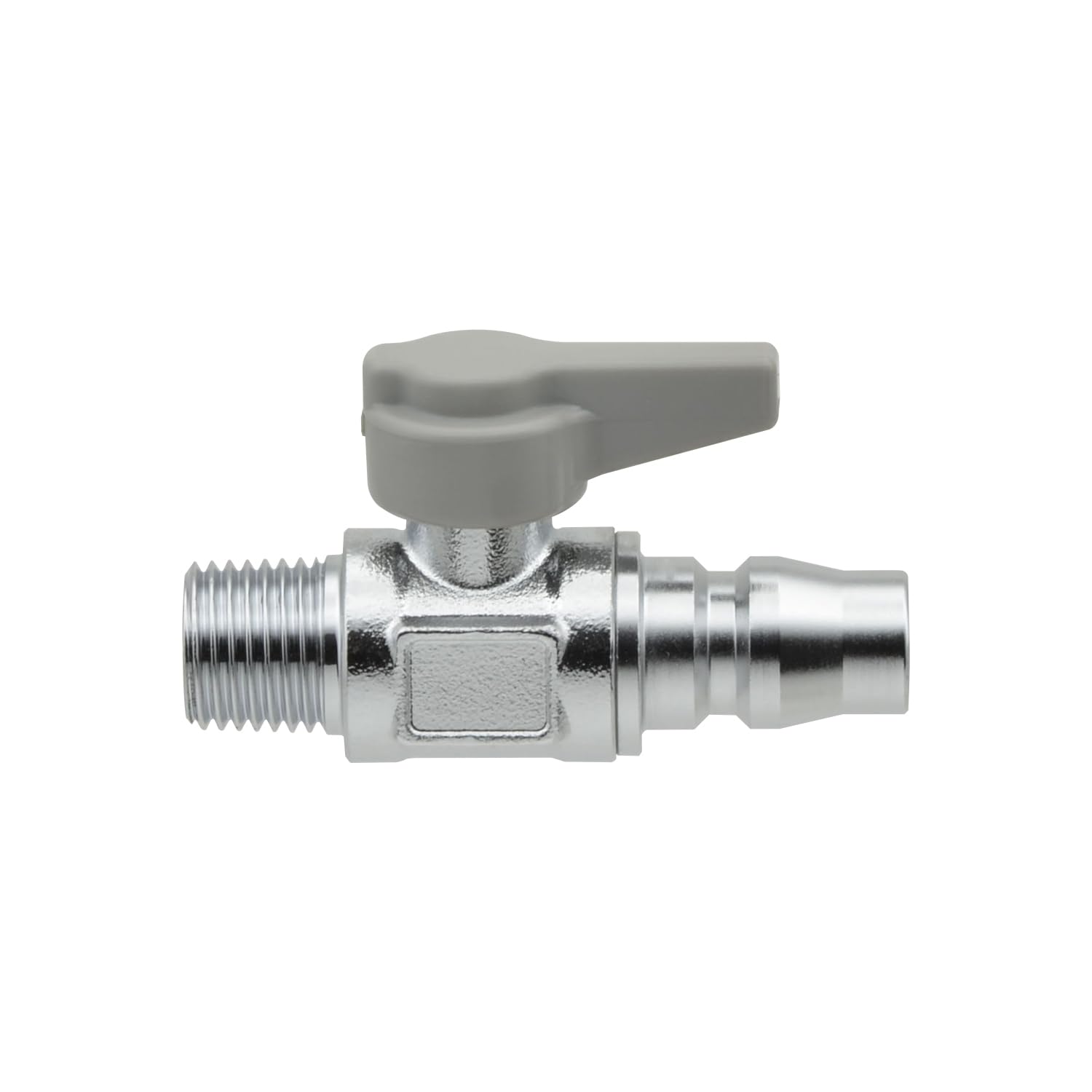 

Gaona GAONA Mini Ball Valve for Air, External Thread Plug, R1/4, 20-Type, GA-JM054