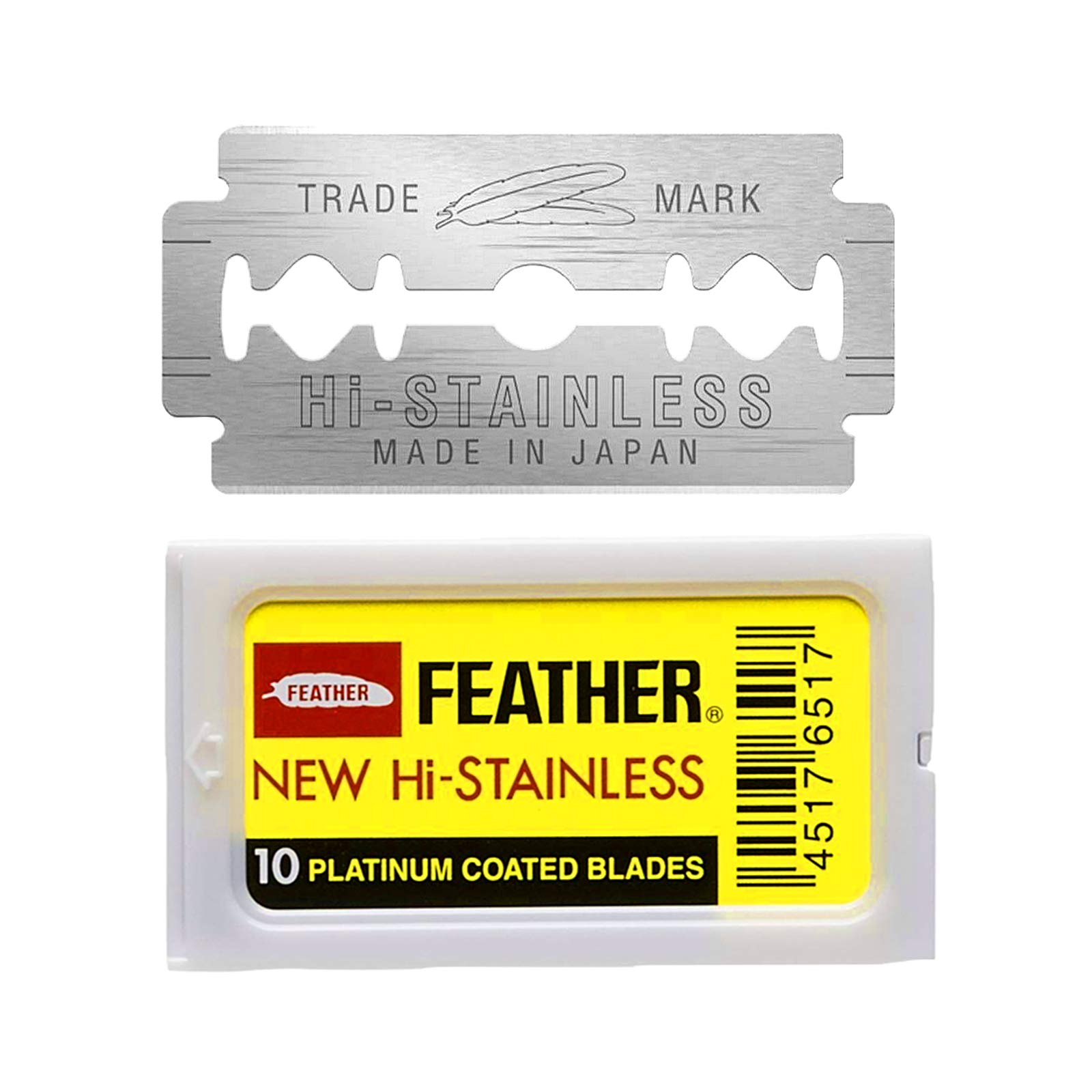 Лезвия Feather Double Edge, 10 шт.