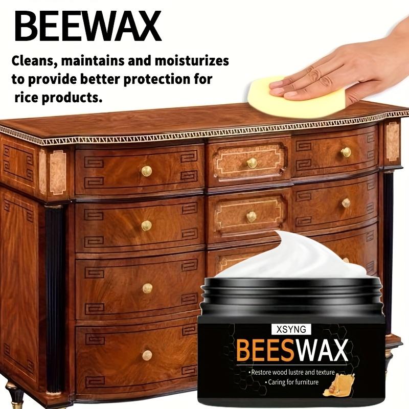 Solid wood beeswax polishing agent, suitable for rosewood furniture and flooring, restoring the luster of various wooden products