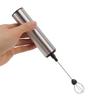 Elektrischer Mini-Mixer Handheld Auto Edelstahl Abnehmbarer Milchaufschäumer für Zuhause Küche