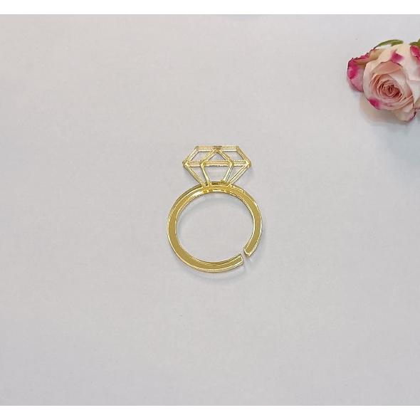 20PCS of Acrylic Drink Tags,Diamond Champagne Drink Markers,Champagne Place Cards,Bridal Shower Decor,Engagement Ring Drink Tags