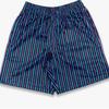 Trendy Men's Mesh Striped Sports Shorts: Below Knee Basketball and Running Shorts