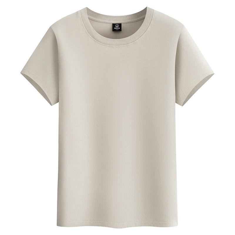 Camiseta de Manga Corta para Hombre Talla Grande Blanco Puro Verano 2025, Lisa, Estilo Juvenil