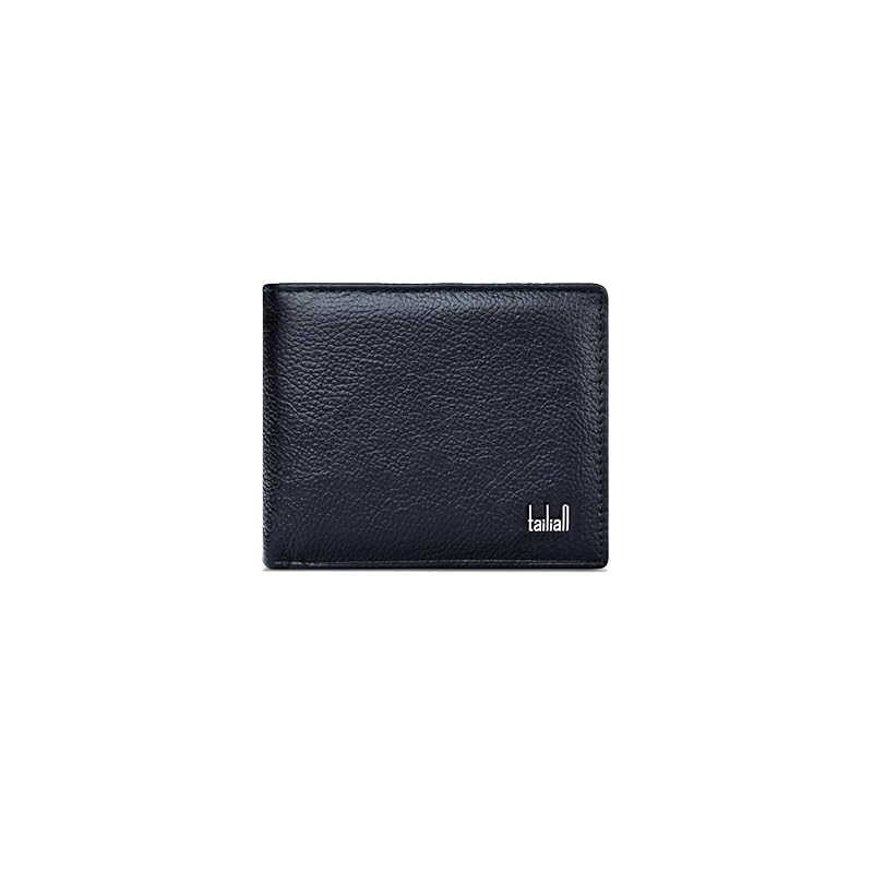 

[PORRASSO] wallet men s large capacity bifold wallet cowhide mini wallet lightweight Crime prevention thin partition genuine leather wallet simple