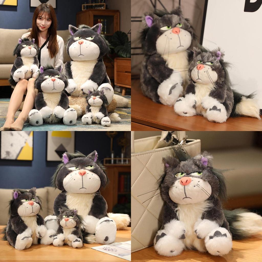 Peluche Disney Gatto Cattivo Bambola Morbida Ripiena Regalo Perfetto Per Bambini E Adulti