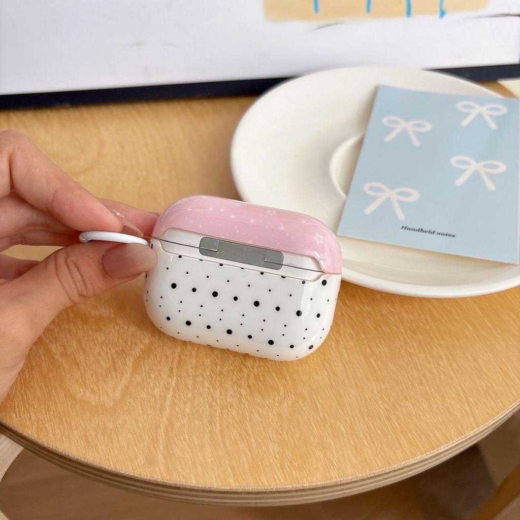 Imd simple polka dot butterfly for apple AirPods 1 earphone case airpodspro1 bluetooth earphone soft case