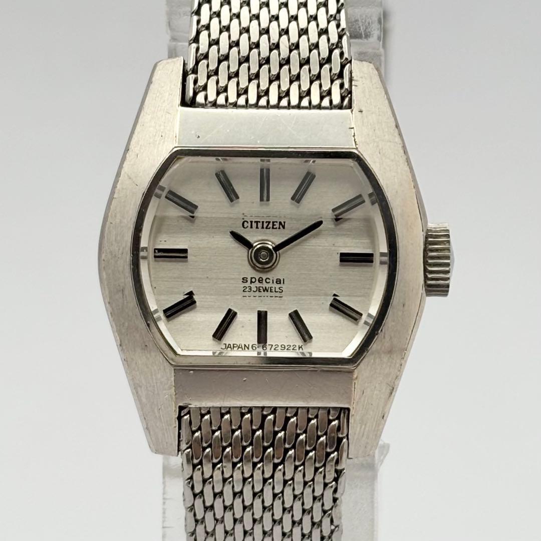 Used Working item CITIZEN special Manual winding Vintage Ladies
