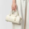 Niche design leather retro underarm bag 2026 new bowling bag Boston underarm bag shoulder bag women's bag