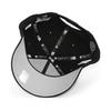 New Era 9FORTY Snapback Detroit Red Wings NHL 2008 Stanley Cup Grau UV EU mit farbigem Schirm und Seitenaufnäher, A-Frame, Exklusiv, Schwarz, Aufnäher, 940AF,