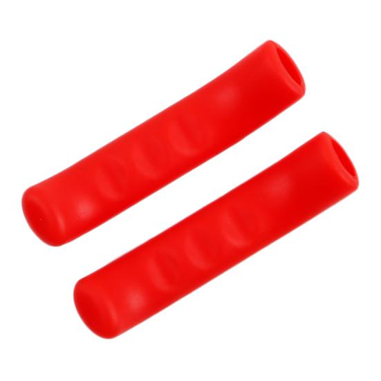 1 Pair Premium Dust-proof Reusable Brake Handle Covers Non-slip Silicone Bicycle Sleeves Cycling Accessories