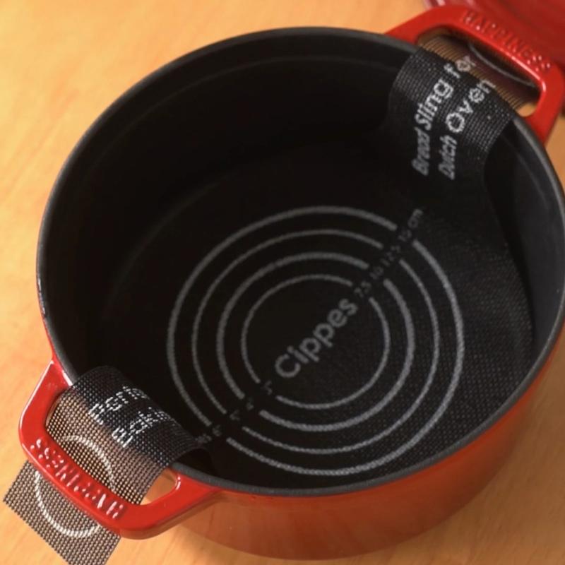 Perforated Silicone Bread Sling For Dutch Oven, With Long Handle, Nonstick & Reusable, Bread Baking Mat For Sourdough Transfer