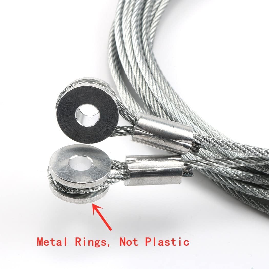 2 шт. 150  Запасной трос - Пружина двери-рампы закрытого грузового прицепа 12,5 футов