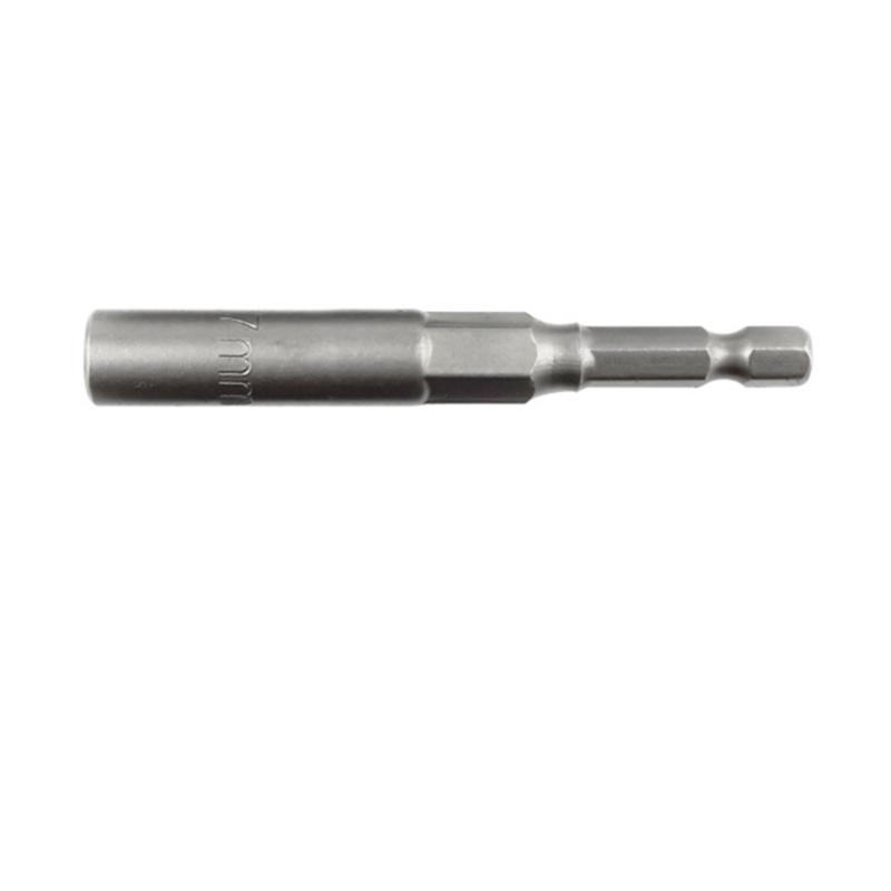 Heavy Duty Hexagonal Shank Socket Kit 5.5-19mm for Enhances Clamping Force Durability Enhances Clamping Force Stability