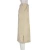 Women Skirts Streetwear Side Slit Retro Sexy Irregular Summer Elegant New Fashion Design A-Line Womens Solid Cargo Y2k Skirt