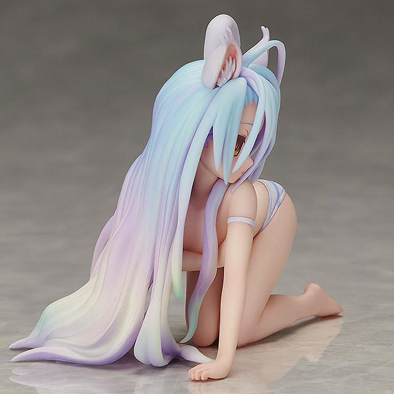 New Sexy Toy Anime Figure No Game No Life Shiro Cat Bunny Girl Sexy Anime Shiro Figure Collectible Action Figure Model Toys Gift