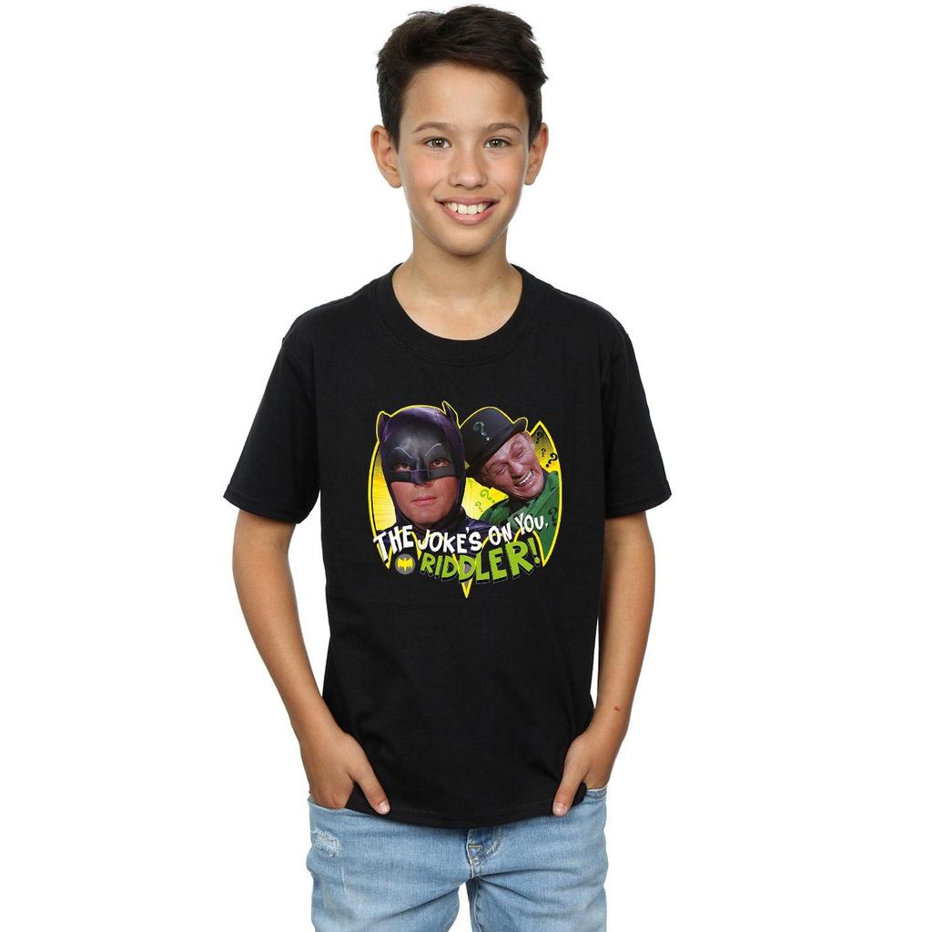 DC Comics Boys Batman TV Series The Riddler Joke T-Shirt