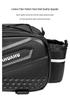 Hard Shell Bicycle Rear Seat Storage Bag - Mountain Bike Tail Bag & Rear Rack Pannier