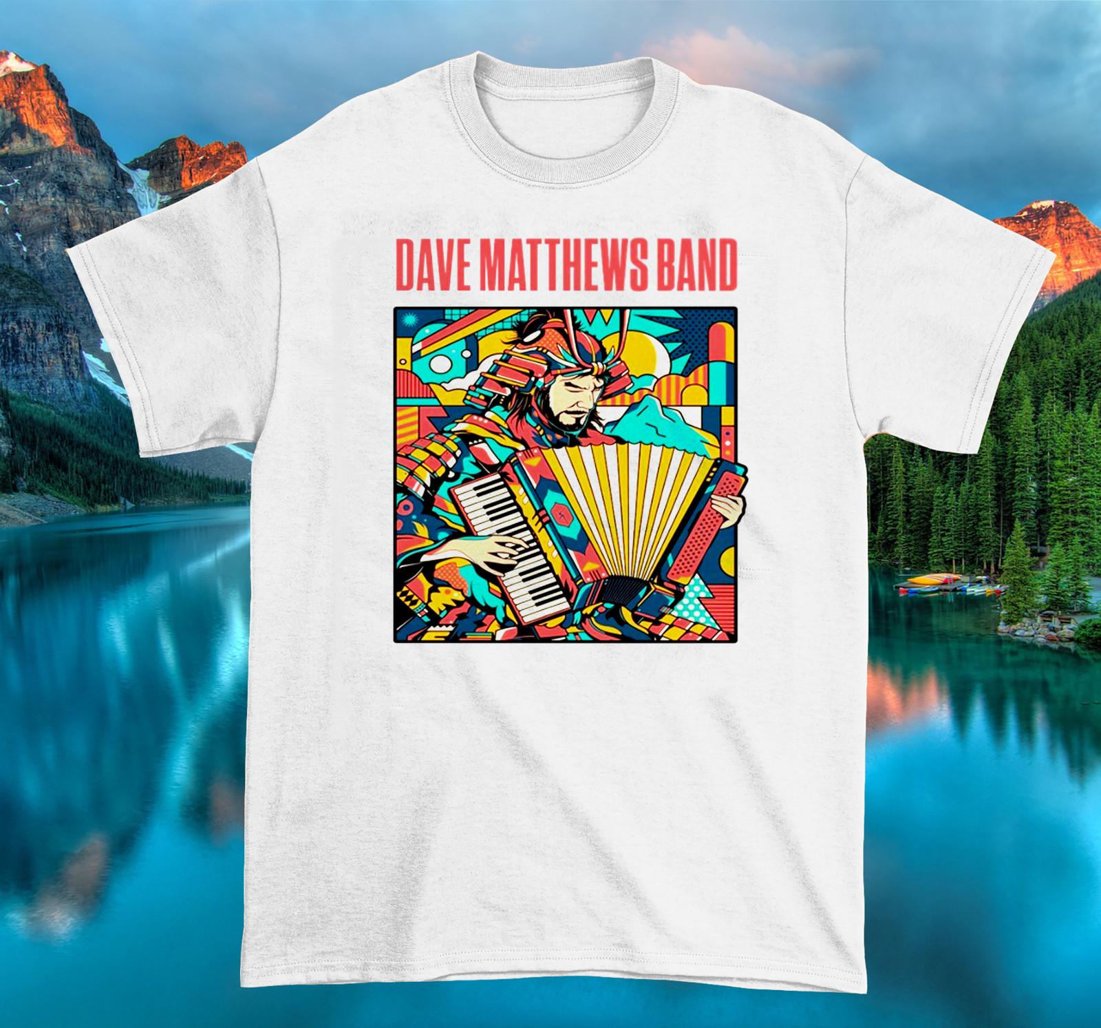 New Daveeee Matthews Band Tour Heavy Cotton White All Size T Shirt JU555 XXXL