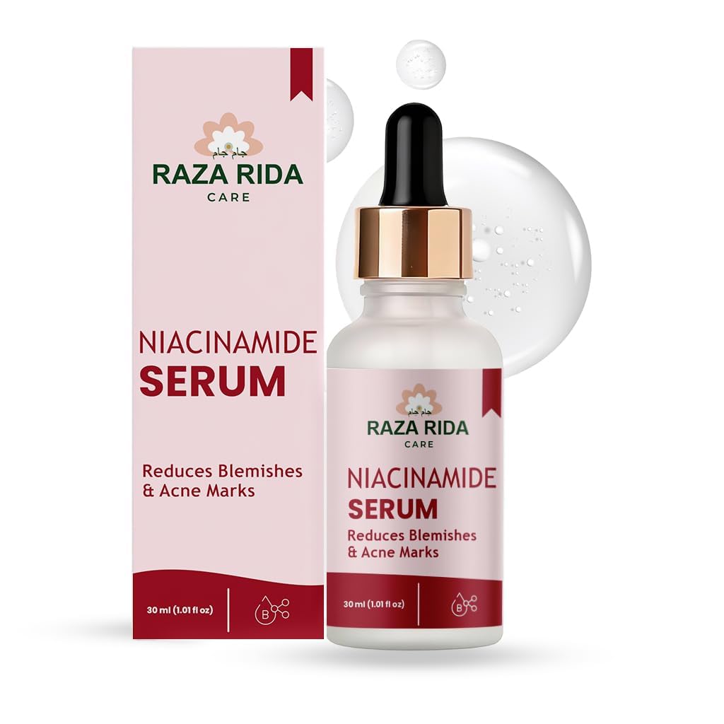 Raza Rida Care Niacinamide Serum, Reduces Blemishes & Acne Marks, 30ml (1.01 Fl Oz)