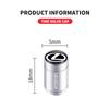 4Pcs Car Wheel Hub Valve 3D Metal Dustproof Tire Valve Cap For Lexus F-SPORT ES RX NX LS UX LM LX GX LC RZ IS CT GS RC HS SC