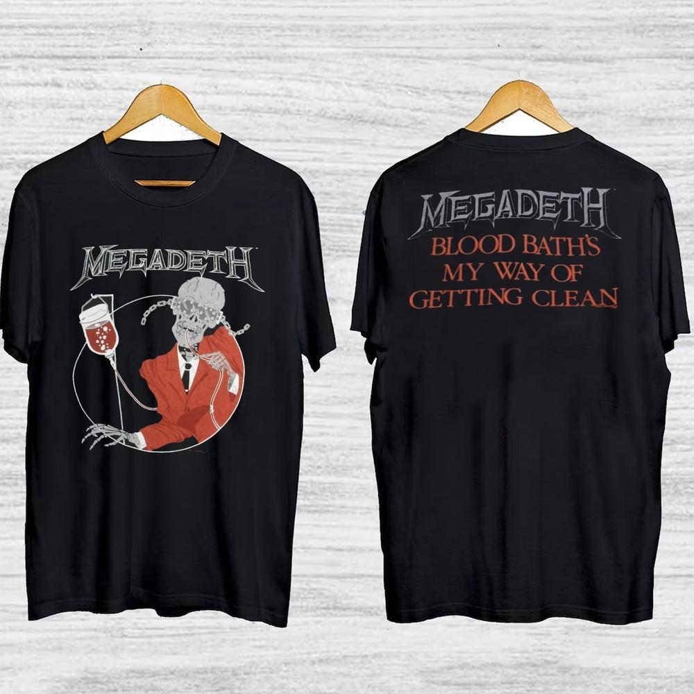 Винтажный подарок Megadeth для фанатов Унисекс S-5XL Футболка 14D475 Унисекс Футболка S