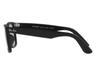 Ray-Ban Wayfarer RB2140F 601SR5 Matte Black / Light Grey 52
