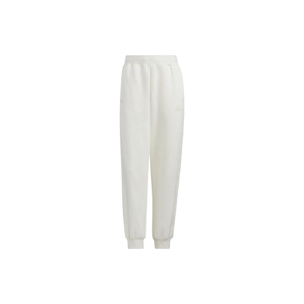 New Adidas Knitted Sweatpants Women's White HM7113