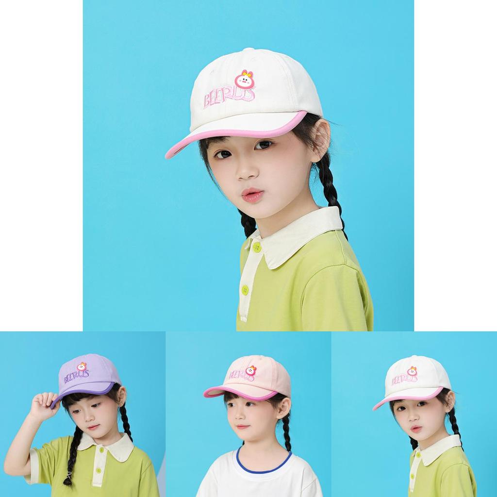 Cotton Kids Baseball Cap With Sun Protection For Summer Outdoor Play