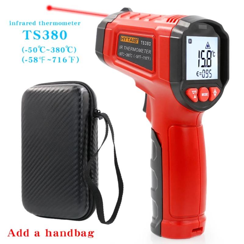 TS380 Infrared Non-Contact Thermometer Handheld Industrial High-Precision Electronic Temperature Gauge TS600
