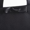 Large, ribbon-adorned sub-bag, fits B4 documents, made in Japan, suitable for both formal and formal occasions, perfect for weddings, school entrance