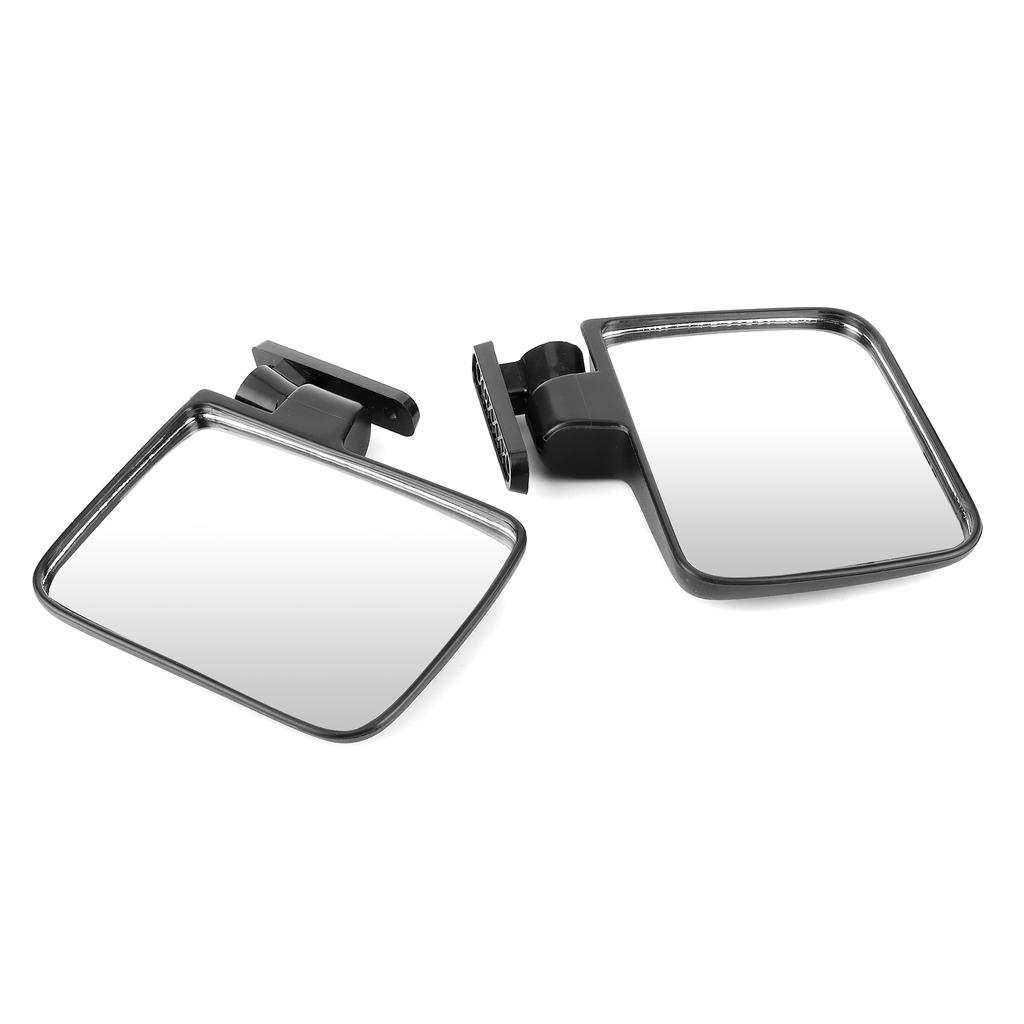 2pcs Club Cart Mirrors Door Side Rear View Exterior Vehicle Modification Accessory for Most ATV