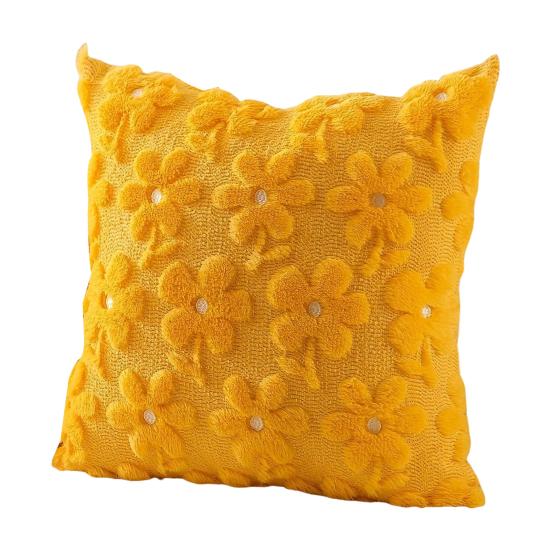 Christmas Plush Pillow Cover 18x18 Inch Decorative Throw Pillow Cover Winter Pillow