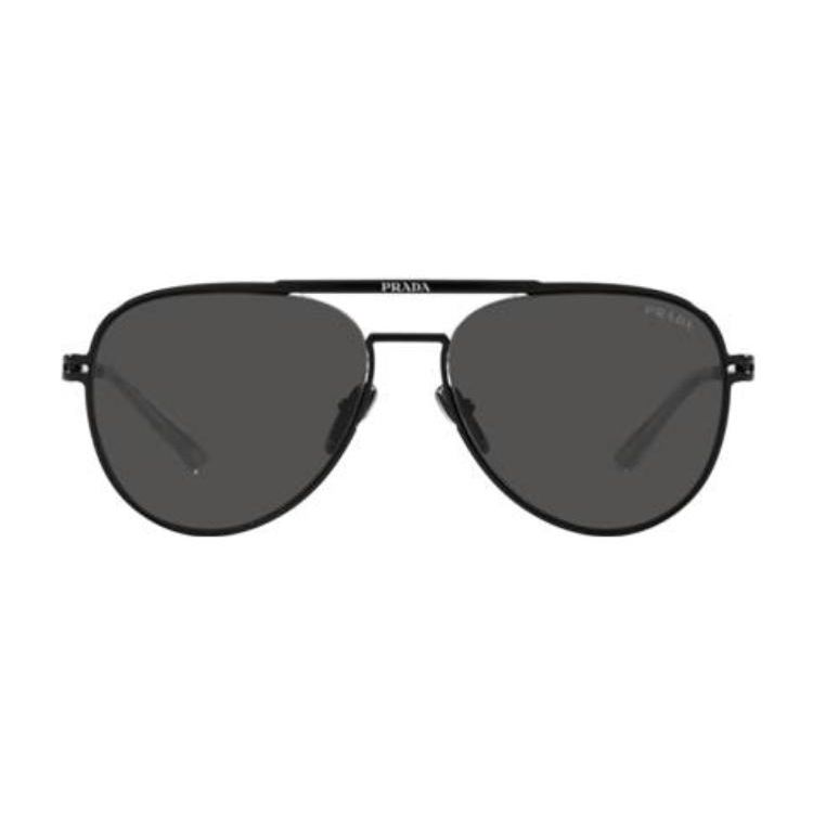 Prada Fashionable Versatile Pilot Style Sunglasses Men Sunglasses PR54ZS1BO5S0