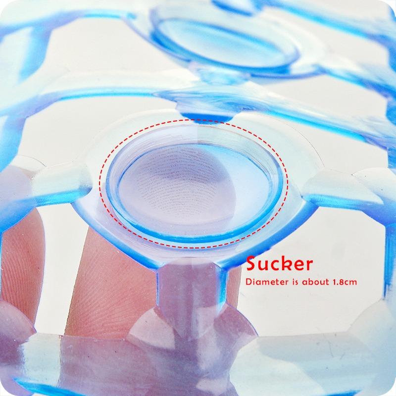 Bath Shower Mat NON Slip PVC Bathroom Mats ANTI Slip Strong Suction 35 X 61CM